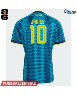 Günstige Kolumbien James Rodriguez #10 Auswärtstrikot WM 2026 Kurzarm